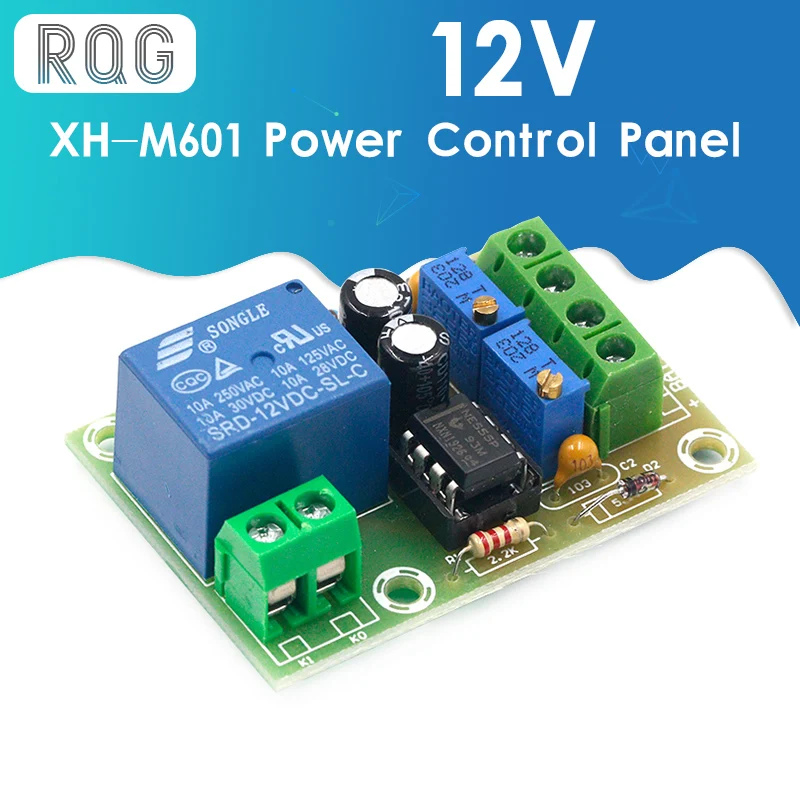 Высококачественная контроль зарядки аккумулятора плата XH-M601 12 В