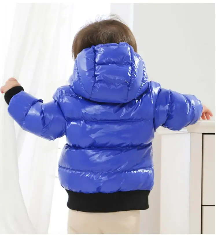 Baby Down Jacket Baby Cotton-padded Coat Boys Girls Clothing Child Winter Thickening Boys Girls Outwear