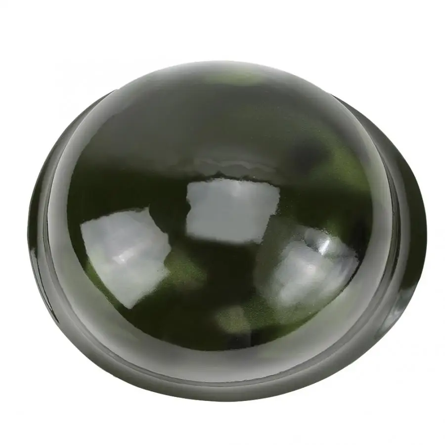 Steel Helmet Fireman Safety Prevention Flame-retardant Pierce Resistance Military Green