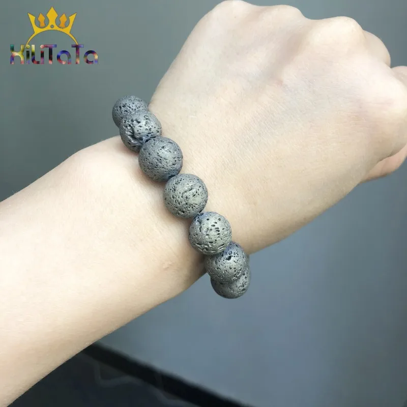 Круглые шарики из натурального камня гальванизированные бронзовые