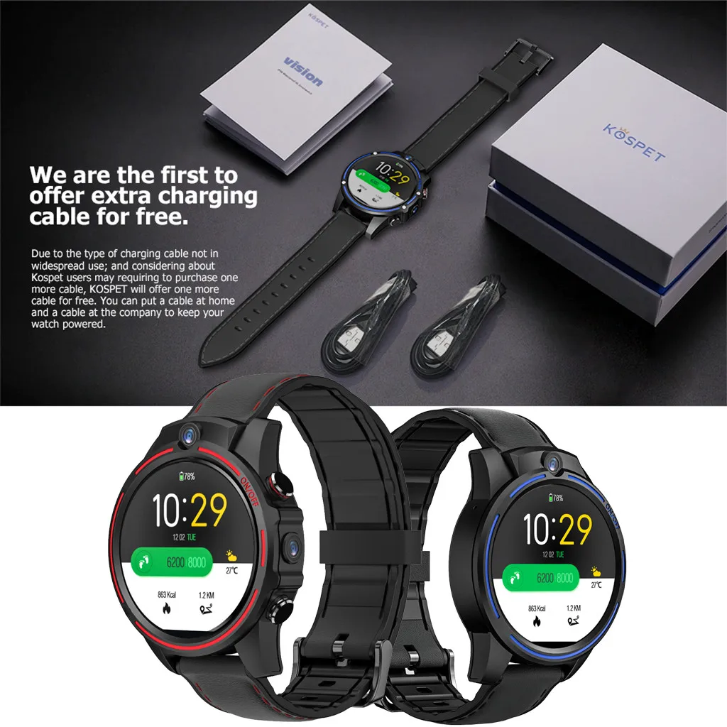 Смарт-телефон KOSPET VISION 3 ГБ+ 32 Гб 1,6 ”4G с двумя ЧИПАМИ 800 МП мАч
