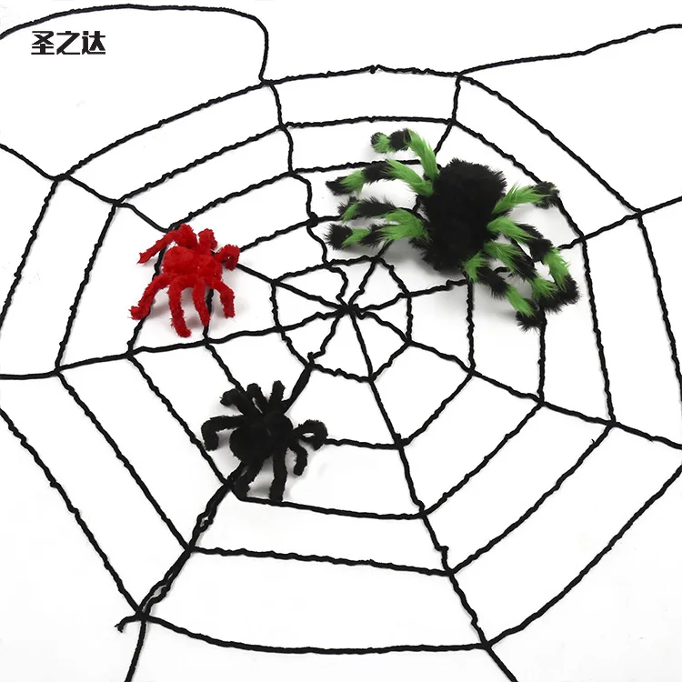 

Simulation Spider Halloween Ghost Festival Supplies Bar Decoration Props Fake Spider Happy Halloween Party Decor For Home 2021