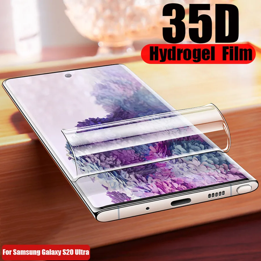 35D Передняя и задняя наклейка из ТПУ Гидрогелевая пленка для Samsung Galaxy Note 20 Ultra 5G
