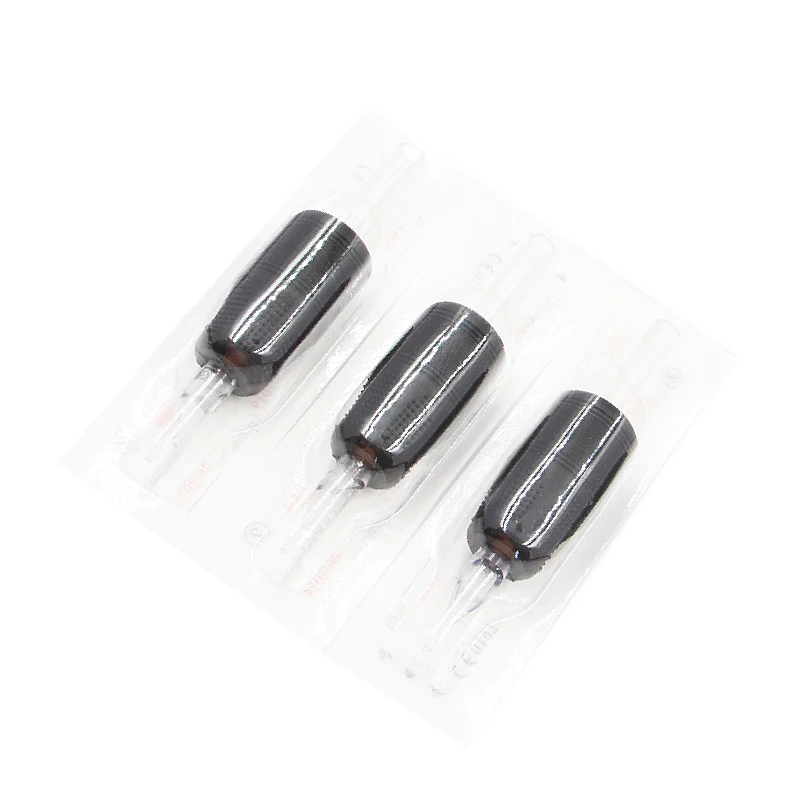 20 шт. 25 мм стерилизованные одноразовые 5RT тату ручки с прозрачными длинными