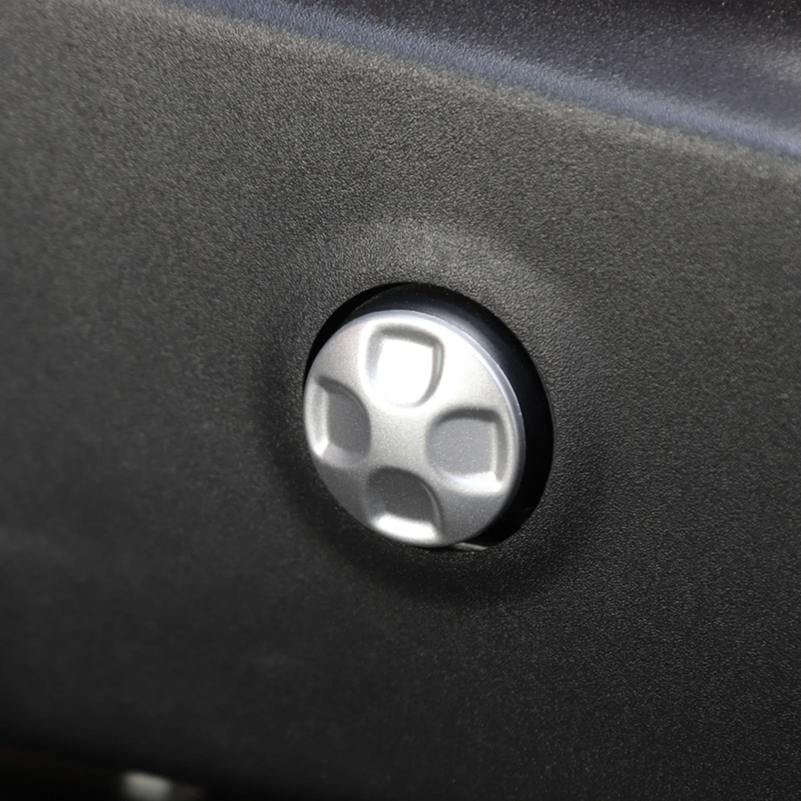 

Areyourshop Interior Seat Adjust Switch Panel Cover Trim Silver For Challenger 2014+ Seat Switch Cover Trim Car Parts