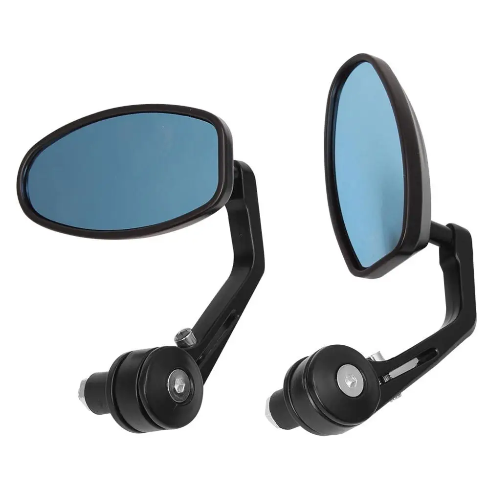 7/8 &quotуниверсальные зеркала для мотоциклов ручка заднего вида Бар Конец Зеркало