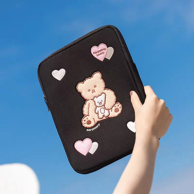 

Girls Tablet case Cute cartoon cute air3/4 ipad 9.7 10.2 10.5 10.8 10.9 pro 11 pouch 12/13//14/15 inch bag laptop sleeve bag