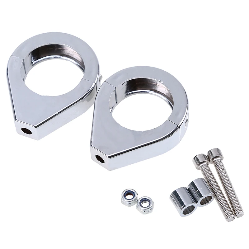 Кронштейн для вилки мотоцикла POSSBAY 41/39 мм Harley Cafe Racer Sportster MTB|brackets for lights|bracket mountbracket l