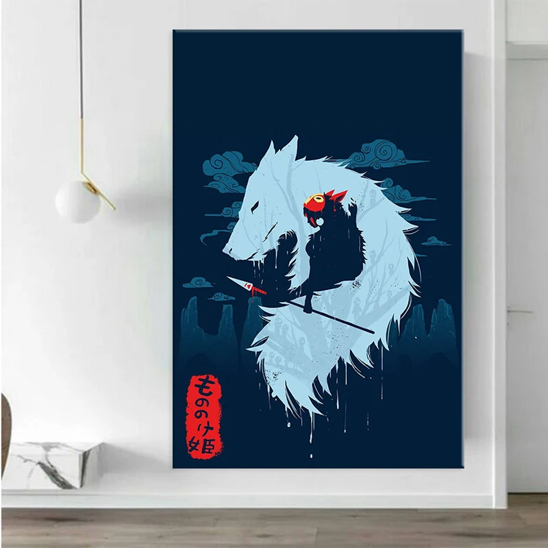 Принцесса Мононоке Studio Ghibli обувь для косплея Аниме комиксов фильм картина маслом