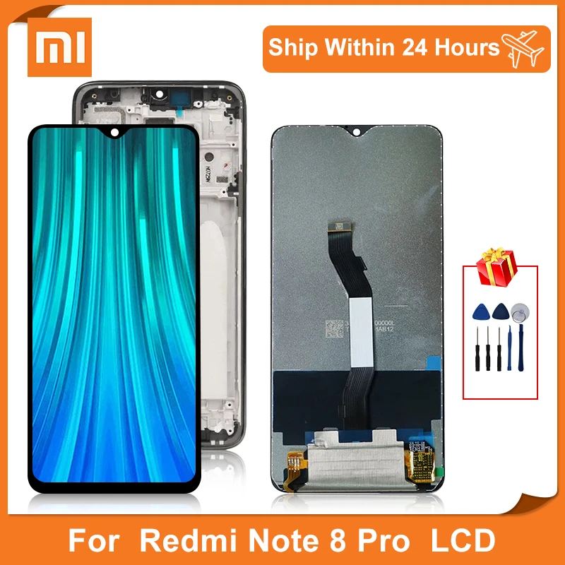 

ЖК-дисплей с дигитайзером и сенсорным экраном 6,53 дюйма для Xiaomi Redmi Note 8 Pro, запасные части