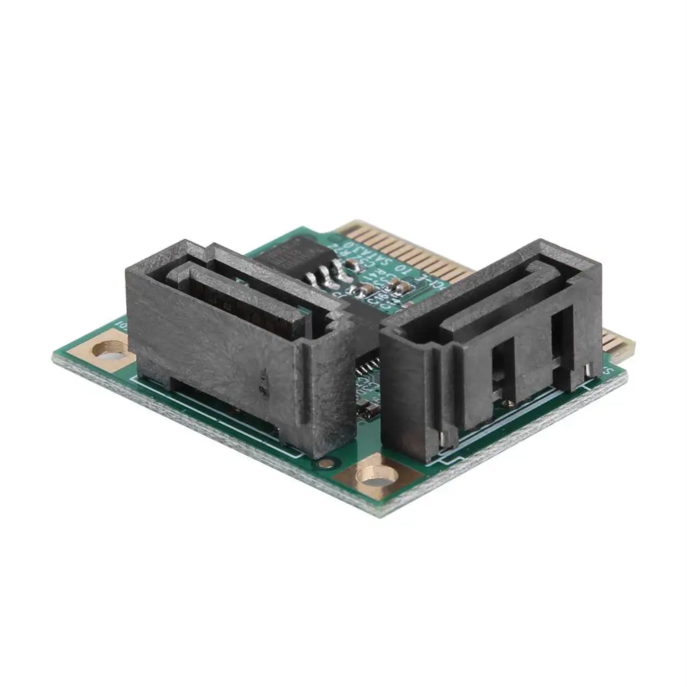 Жесткая карта памяти Mini PCI E Express на SATA 3 0 с 2 портами|Платы расширения| |