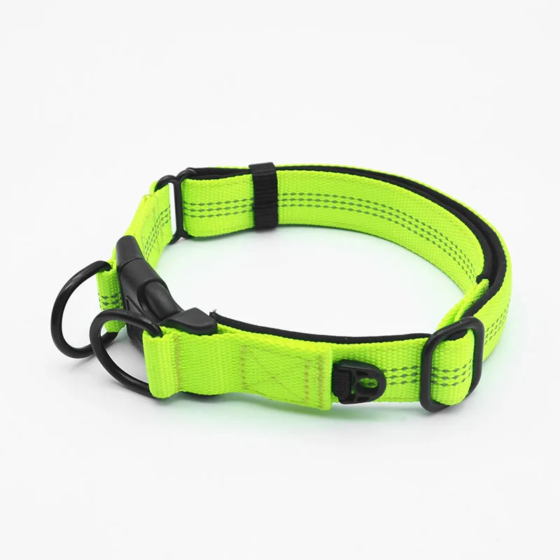 

Pet Reflective Collar Adjustable Collar Size Removable Buckle Breathable and Comfortable Safe and Non-toxic Material Pet Collar