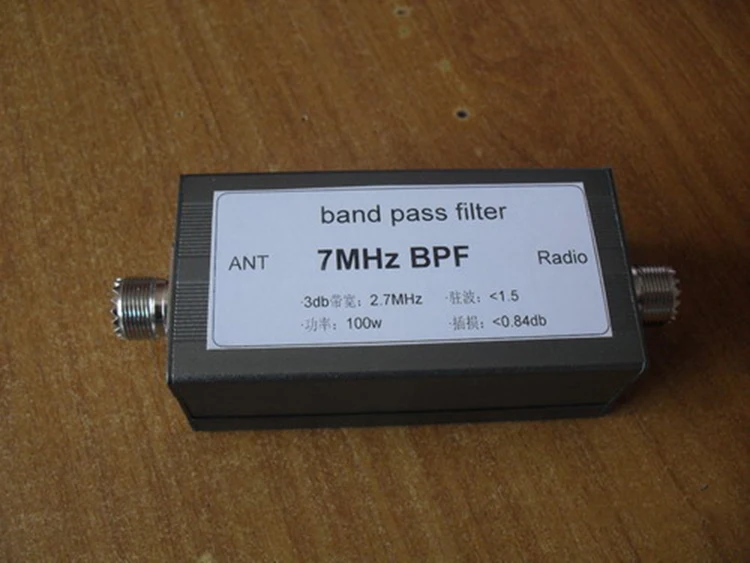 Коротковолновый фильтр BPF частотой 7 МГц высокоизоляционный Bandpass