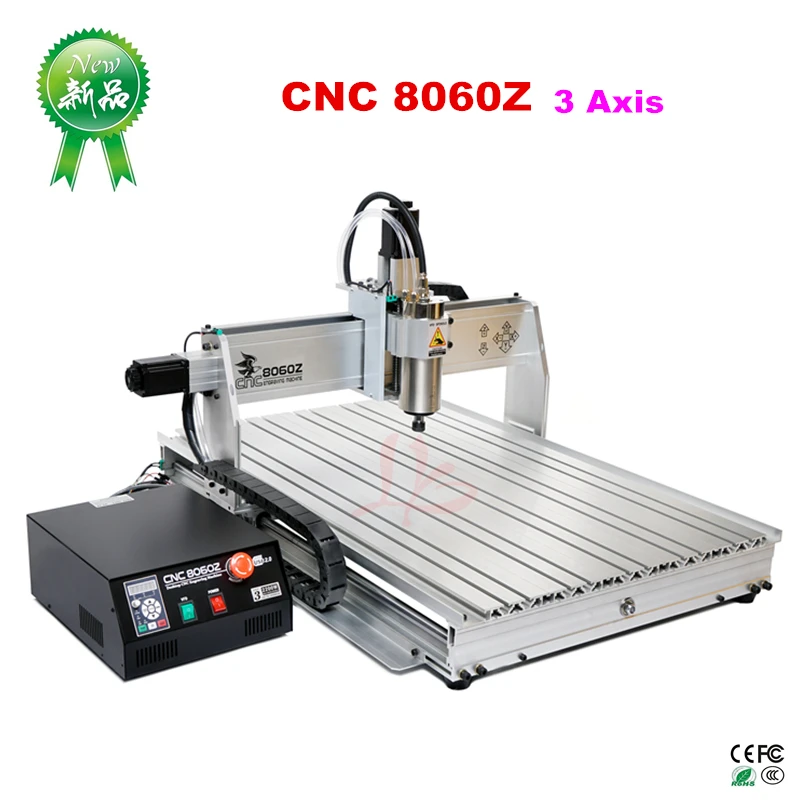 3 осевой деревообрабатывающий фрезерный станок с ЧПУ 1605 кВт usb порт 8060Z шариковым