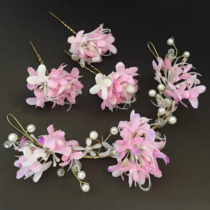 Женский обруч для волос розовый | Украшения и аксессуары