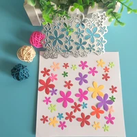 new small flower combination cutting dies diy scrapbook embossed card making photo album decoration handmade craft