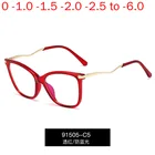 Круглые готовые очки для близорукости для женщин и мужчин, фотохромные очки для близорукости, студенческие очки с диоптриями минус-1,0-1,5-2,5 NX