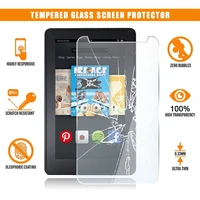 for amazon kindle fire 7 2nd gen 2012 full tablet tempered glass 9h premium scratch proof clear film protector cover