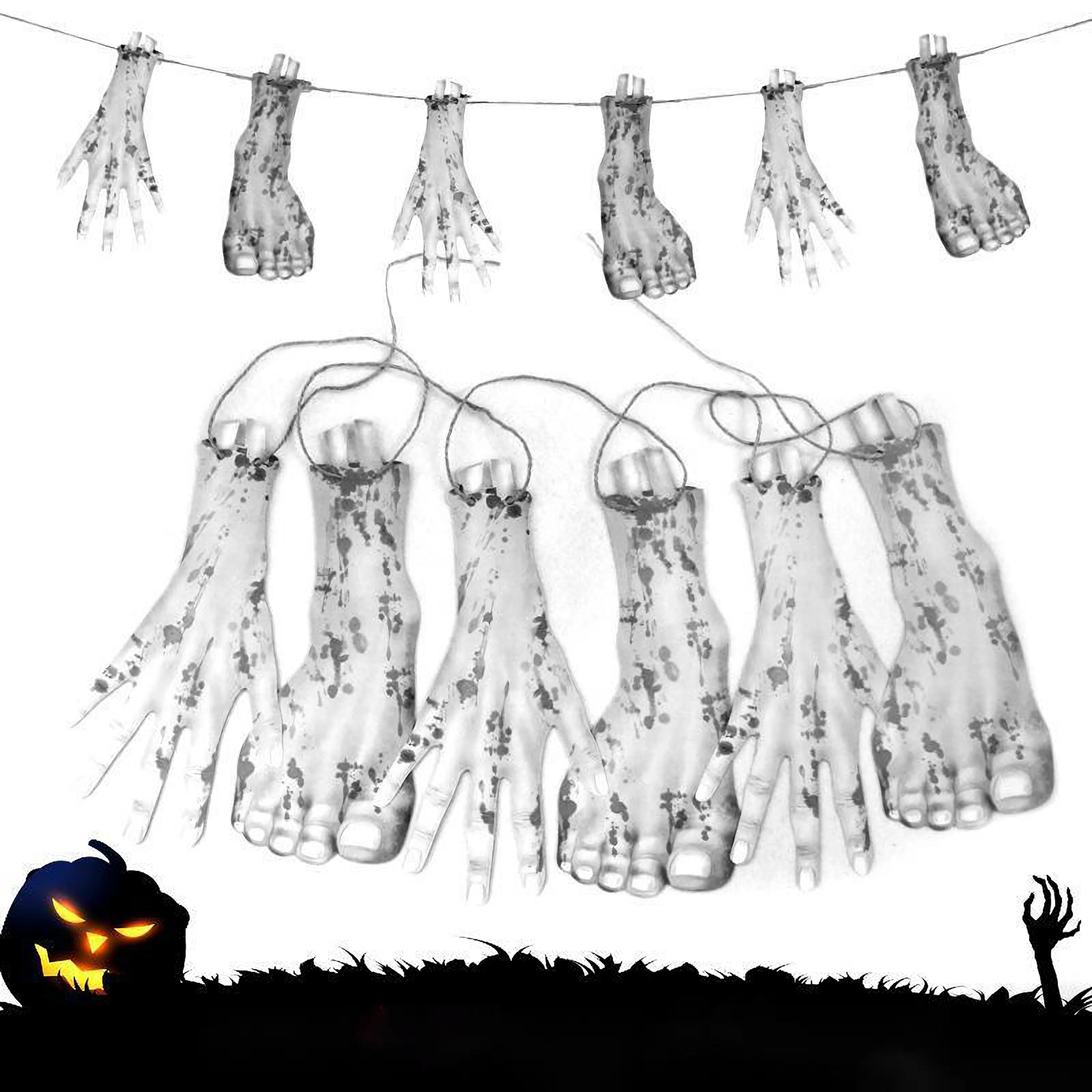 Хэллоуин decorationsHold флага и Повесьте его на flagDecorations для призрак фестиваль вечерние