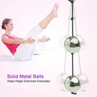 Шарик Кегеля из прочной стали, Анальный вибратор, Анальный тренажер, шарики для взрослых, точка G, кульминация, стимуляция яйца, затягивающая пуля