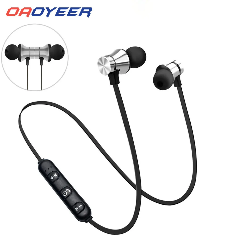 Беспроводные Bluetooth-наушники Oaoyeer XT11 магнитная Спортивная Беспроводная