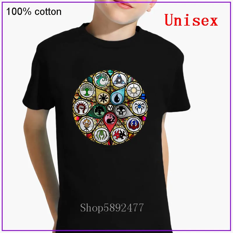 Детская футболка уличная одежда для мальчиков и девочек крутая летняя MTG с