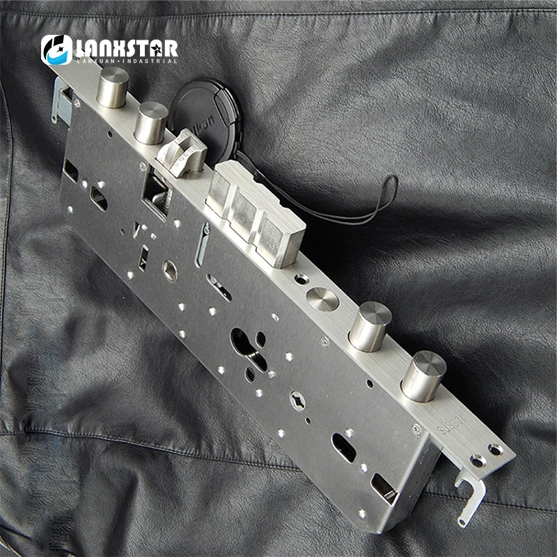 LANXSTAR дверные замки медиаторы 304 нержавеющая сталь блокировка ключа в коробке