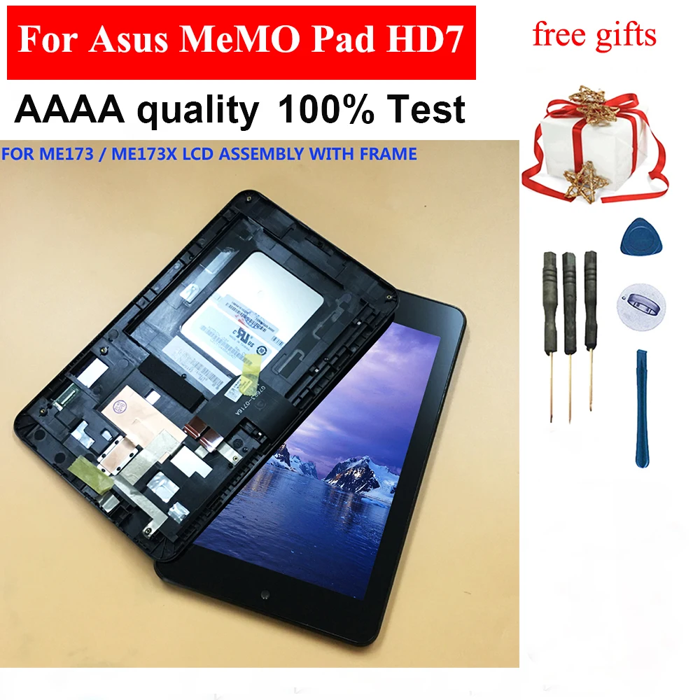 Для Asus MeMO Pad HD7 ME173 ME173X K00B (lcd для Innolux) черный сенсорный экран дигитайзер стекло +