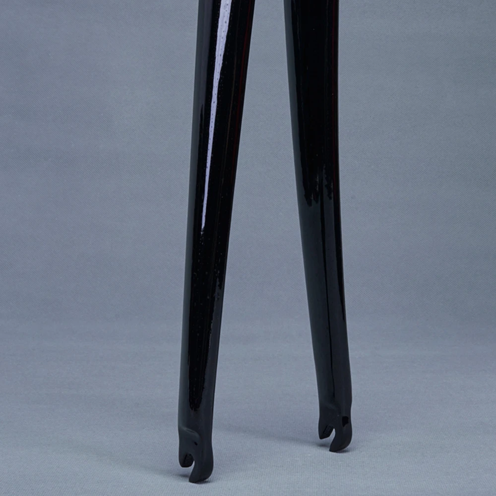 Полностью Карбоновая вилка для дорожного велосипеда 700C передняя коническая 1-1/8