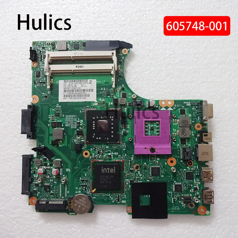 Материнская плата Hulics 605748-001 для HP CQ320 420 620 материнская ноутбука GL40 Intel Встроенная