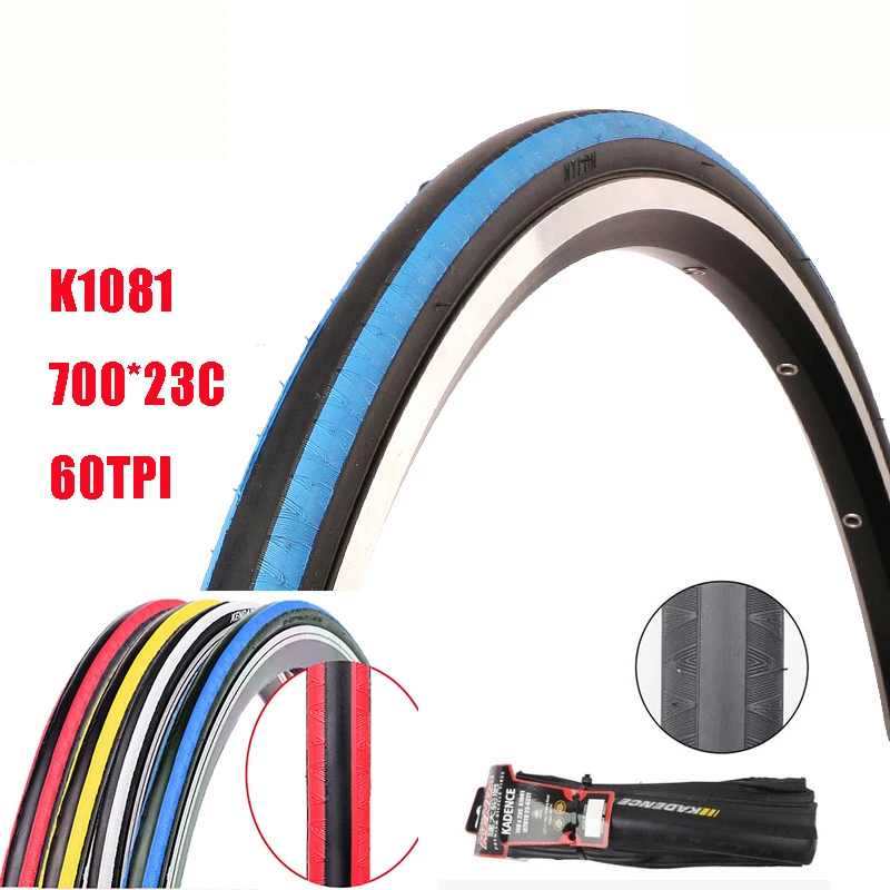 Велосипедные шины KENDA 700C обод 700x23C 60TPI цветные дорожные велосипедные 700 23C