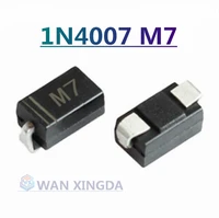 100pcs m1 m2 m4 m7f a7 sma rectifier diode 1a smd 1n4001 4002 4004 4007 ss310 rs1m rs2m es1d es1j us1m and other schottky diodes