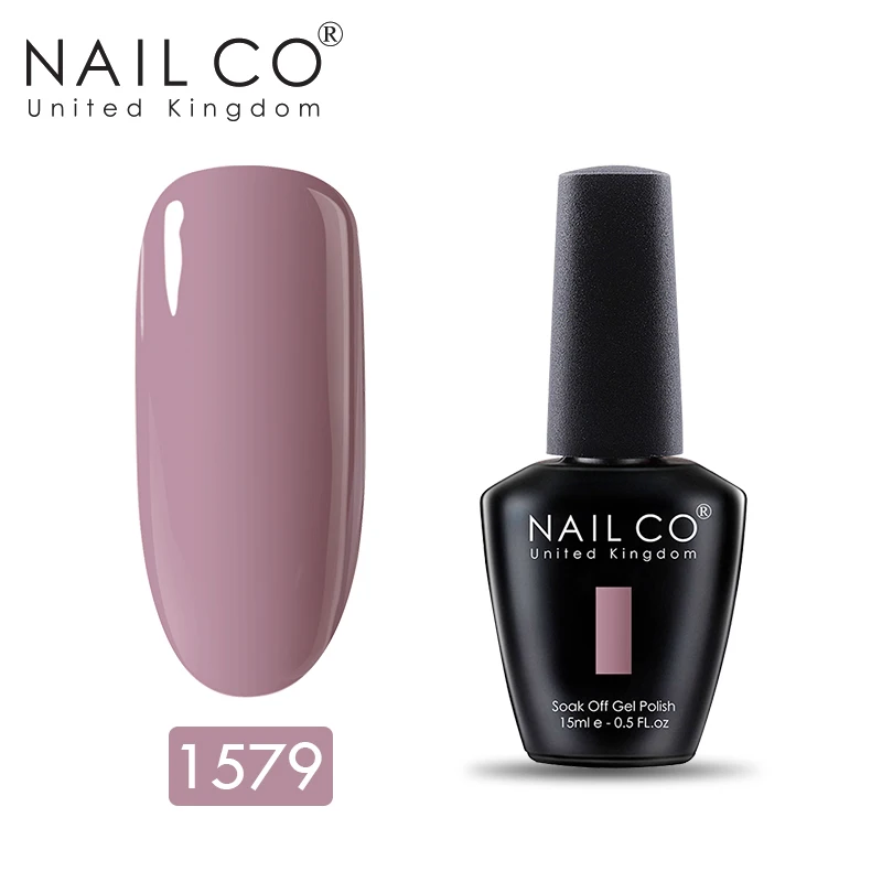 1579 NAILCO УФ светодиодный Гель-лак для ногтей smalto Полупостоянный unghie живопись гель лак Manicura permanente замочить от ногтей Гель-лак художественный - Цвет: 1579