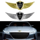 Автомобильная боковая наклейка значок крылья для Opel Insignia Mokka X Ampera MPV Zafira Agila Meriva Adam Vivaro Автомобильная Передняя Эмблема аксессуары