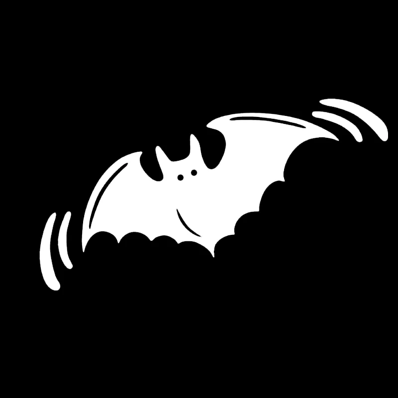 

BROSHOO Free Shipping Halloween Car Stickers Bat Devil Car Styling Car Body Decals Motorcycle Car Accessories 14*5cm