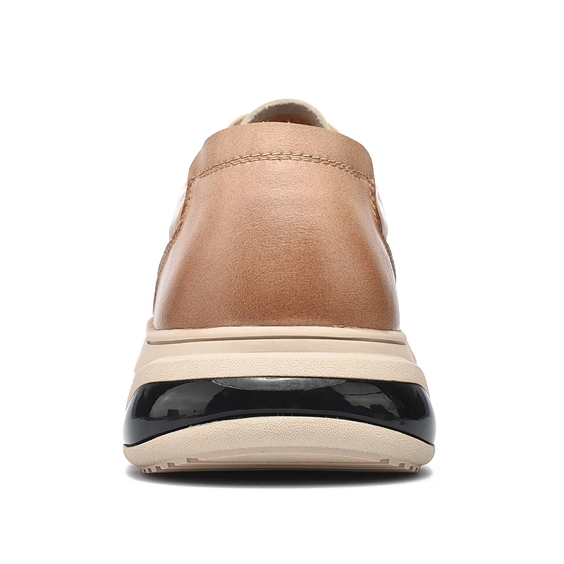 Мужские туфли из натуральной кожи на плоской подошве Высококачественная Мужская