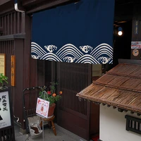 japanese decorative hanging curtain restaurant door head short curtain store half curtain kitchen cloth curtain noren
