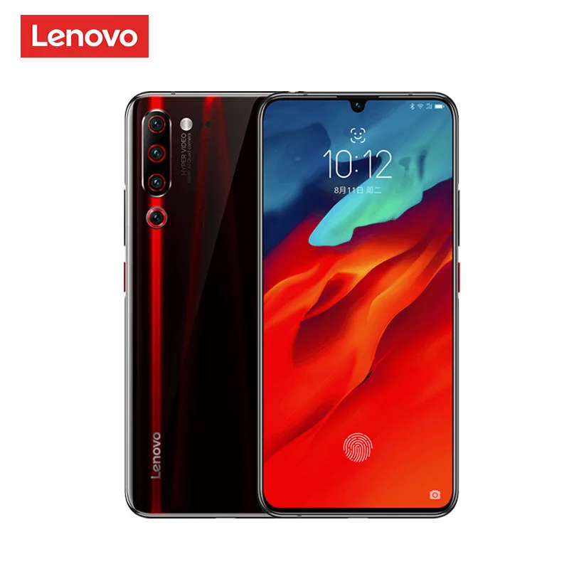 Lenovo Z6 Pro с глобальной прошивкой 8 ГБ 128 восьмиядерный смартфон Snapdragon 855 аккумулятор