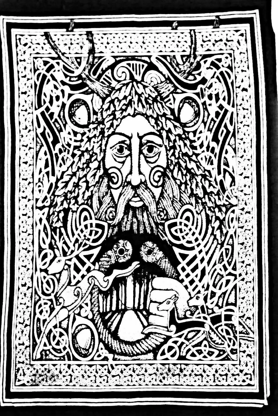 Малый гобелен волшебный дизайн плакат настенная подвесная ткань|Декоративные