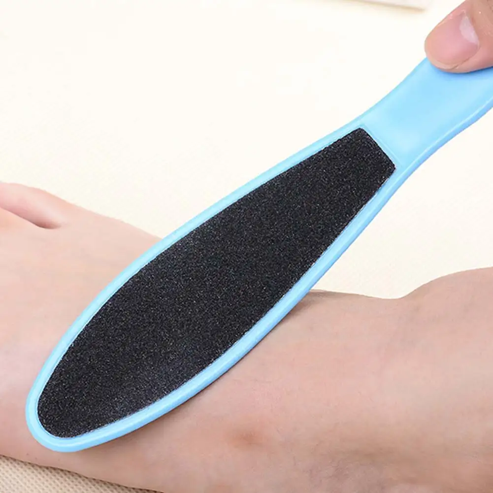 

Double Sided Health Care Exfoliating Dead Skin Callus Removal Home Pedicure Massage Manual Rubbing With Handle Foot File