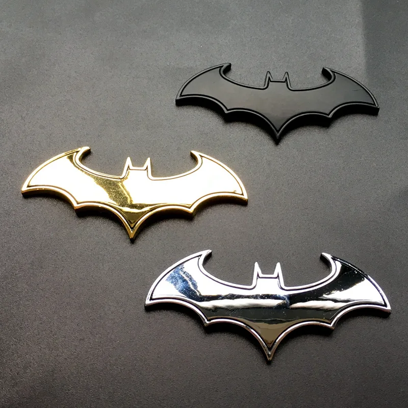 3D Автомобильные наклейки индивидуальные летучая мышь Автомобильный знак