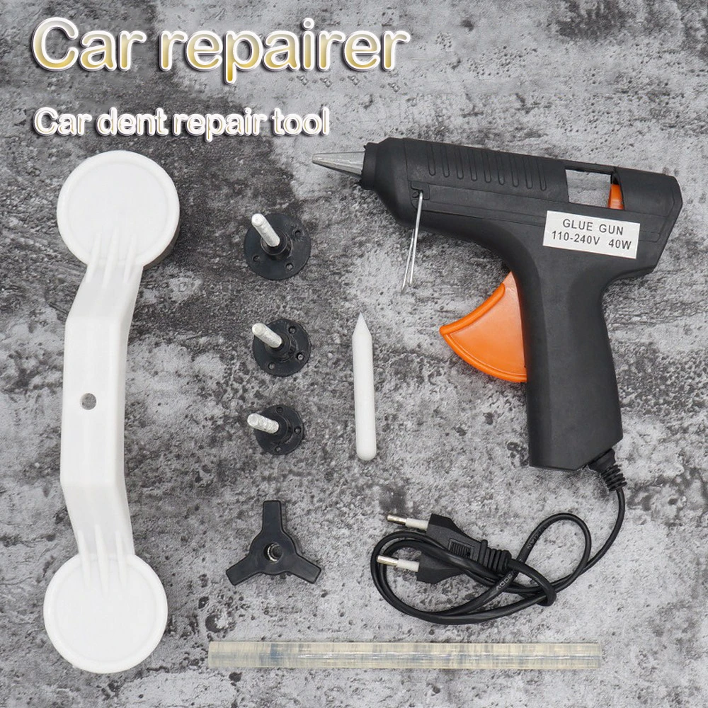

Car Paintless Dent Repair Body Damage Fix Tool Pulling Bridge Puller Dent Removal Glue Tabs Hand Repair Tools for Vehicle Car