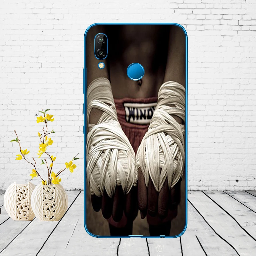 4 50DD Муай тайская борьба бокс Мягкий силиконовый чехол для Huawei P9 P10 P20 P30 Lite mate 10 20 PRO lite p smart чехол - Цвет: 4