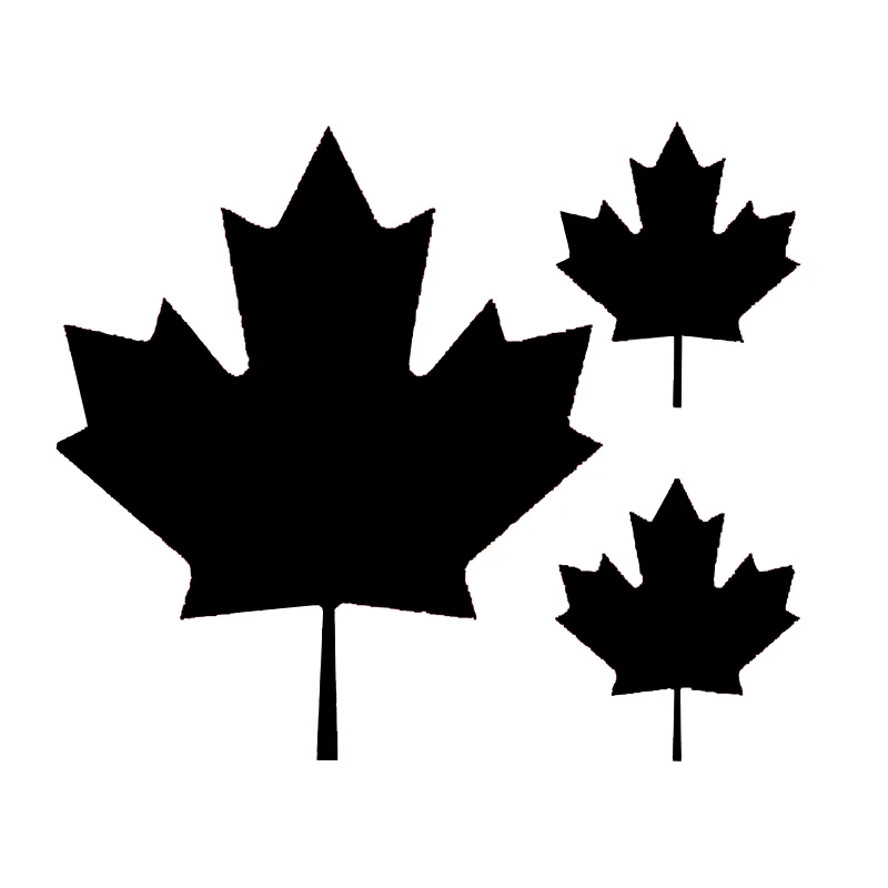 

31.8*27.3cm Canada Maple Leaf car stickers jdm Fashion Personality car stickers to cover scratches New Style
