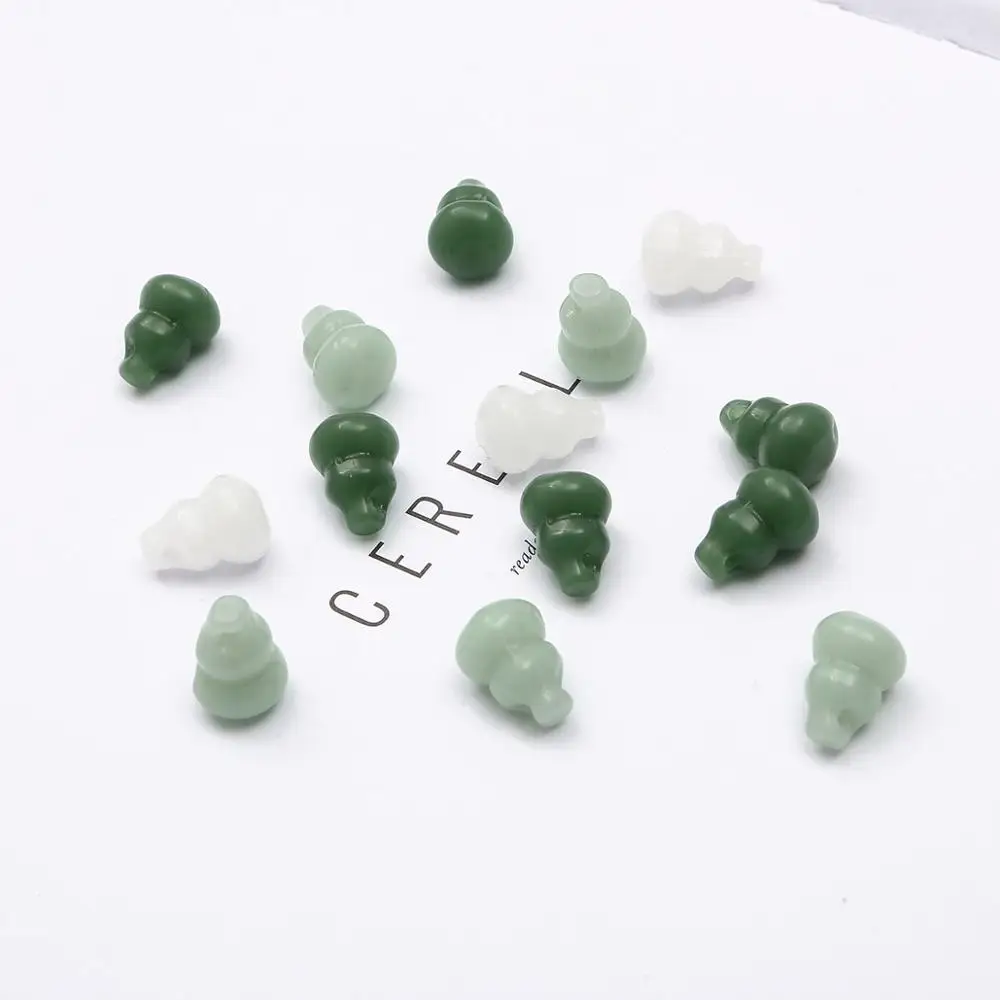 

10pcs/lot 8mm 10mm Multicolor Gradient Czech Glass Pumpkin Beads Earrings Bracelet DIY Earring Finding Supplies Accessories