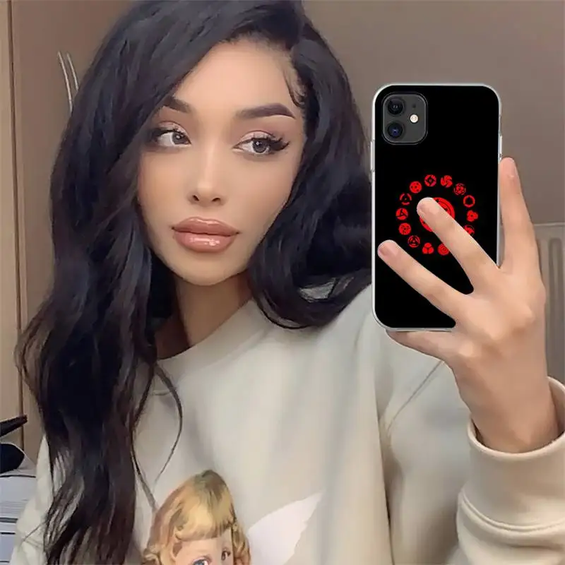 

Akatsuki logo Naruto Colorful Cute Phone Case For iphone 12 mini 5 5s 5c se 6 6s 7 8 plus x xs xr 11 pro max