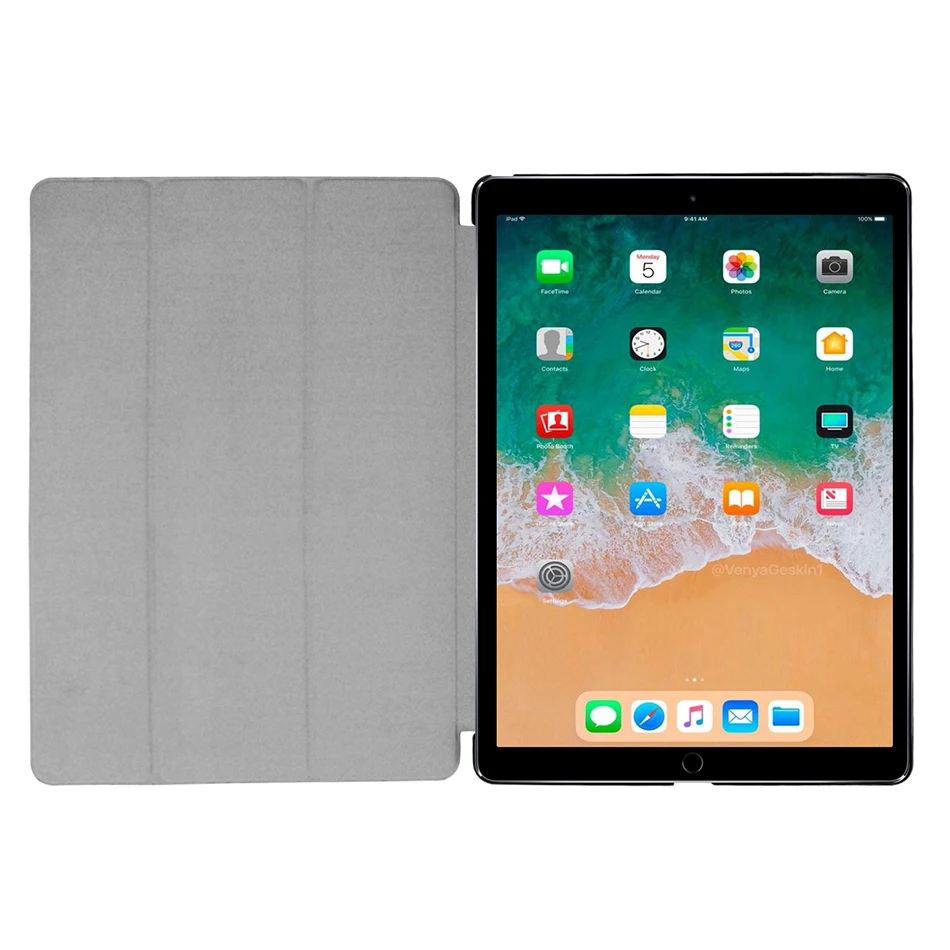 MTT Чехол для iPad Pro 12,9 дюйма из искусственной кожи флип защитный чехол для iPad Pro 12," мультфильм планшет для надписей чехол Coque