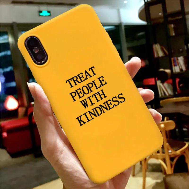 Style 3 GYKZ Harry Styles угощайте людей добротой чехол для телефона для iPhone XS MAX 11 Pro X XR 7 8 6 Plus Мягкий силиконовый чехол карамельного цвета - Color: Style 3