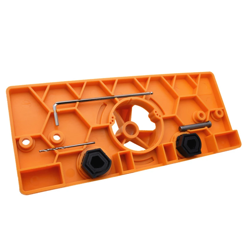 

35mm Hinge Drilling Jig Concealed Guide Hinge Hole Locator Wood Hole Opener Door Cabinet DIY Woodworking Tools Accessories