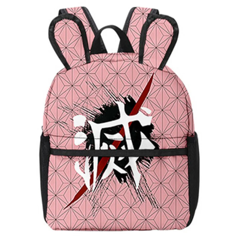 

Demon Slayer: Kimetsu no Yaiba Canvas Backpack Tomioka Giyuu School Bags Young Travel bag Mochila Feminina Notebook Bags Boy